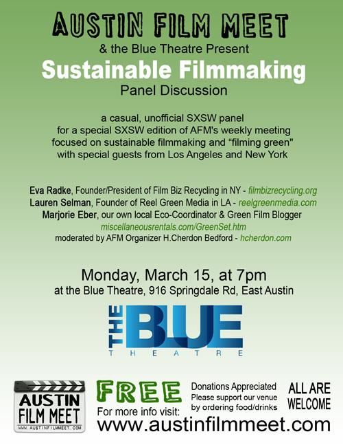 Green Filmmaking Flyer