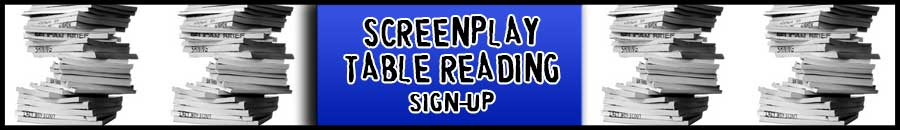 Screenplay Reader Sign-up